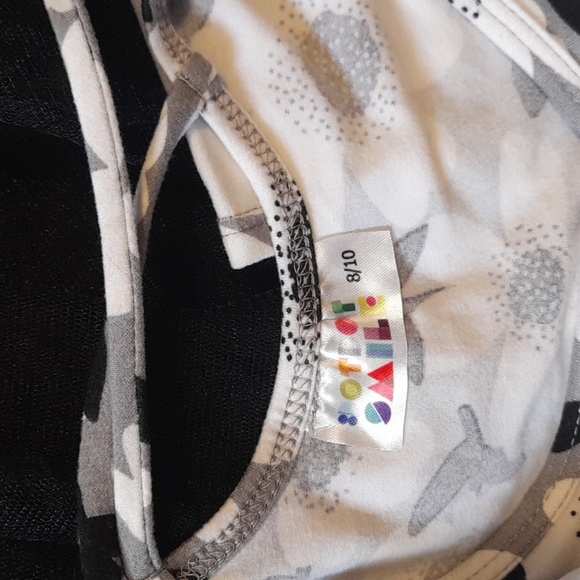 NWT New Dot Dot Smile tulle ballerina black grey dress festive holiday floral - Picture 5 of 6